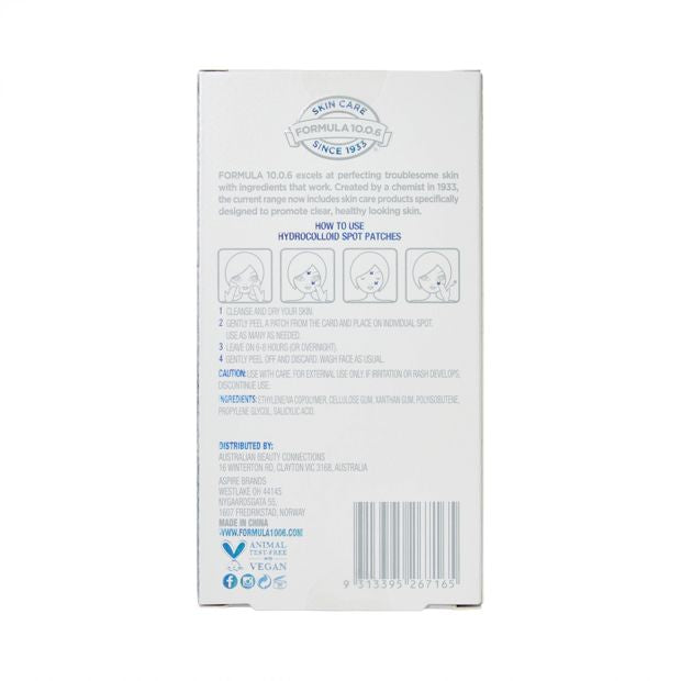 48 Piece Formula 10.0.6 Super Shiny Holographic Hydrocolloid Spot Patches - Salicylic Acid