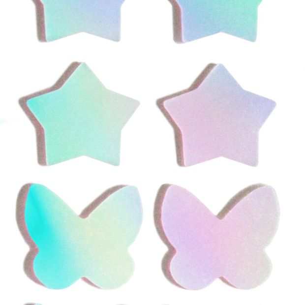 48 Piece Formula 10.0.6 Super Shiny Holographic Hydrocolloid Spot Patches - Salicylic Acid