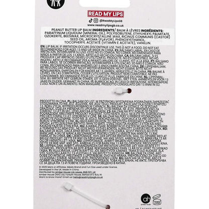 M&M’s Read My Lips Lip Balm and Bag Charm 4g - Peanut Butter Flavoured