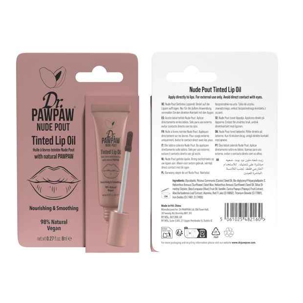 Dr. PAWPAW Tinted Lip Oil 8ml - Nude Pout