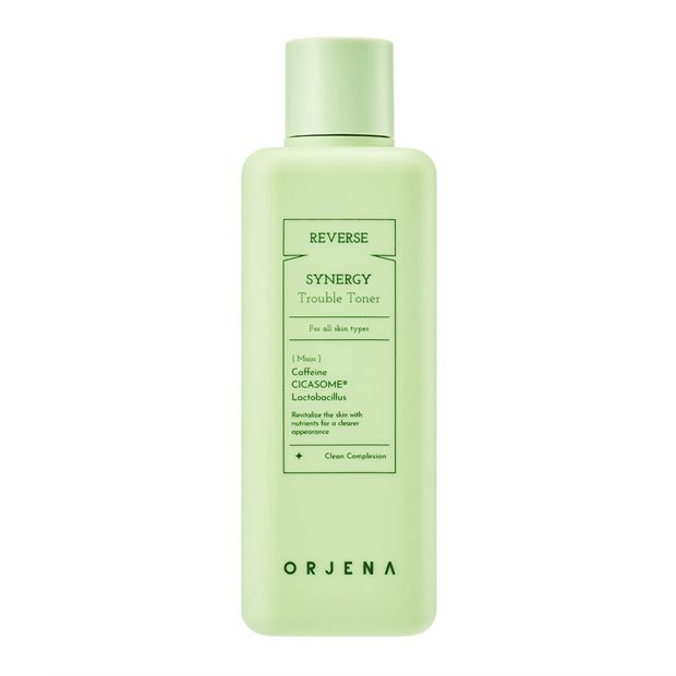 Orjena Reverse Synergy Trouble Toner 150ml - Caffeine, Cicasome and Lactobacillus