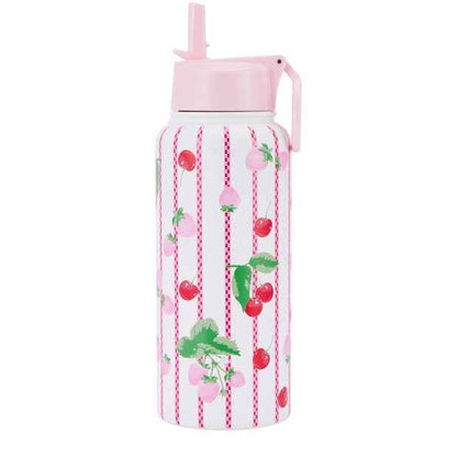 Anko 960ml Fruit Double Wall Insulated Cylinder Drink Bottle