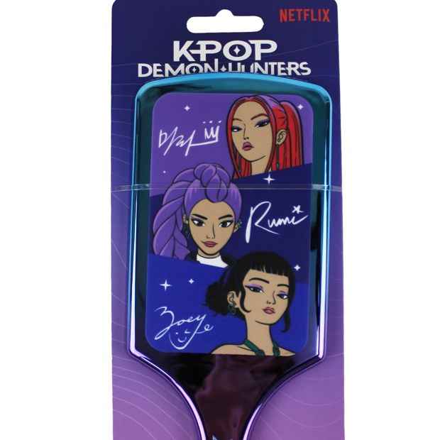 KPop Demon Hunters Huntrix Hairbrush