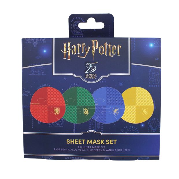 Harry Potter 4 Piece Face Sheet Mask Set