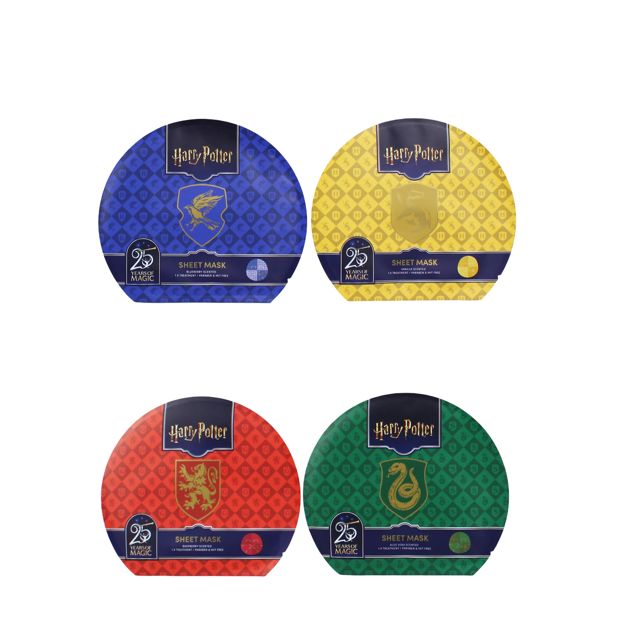 Harry Potter 4 Piece Face Sheet Mask Set