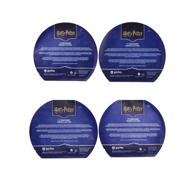 Harry Potter 4 Piece Face Sheet Mask Set