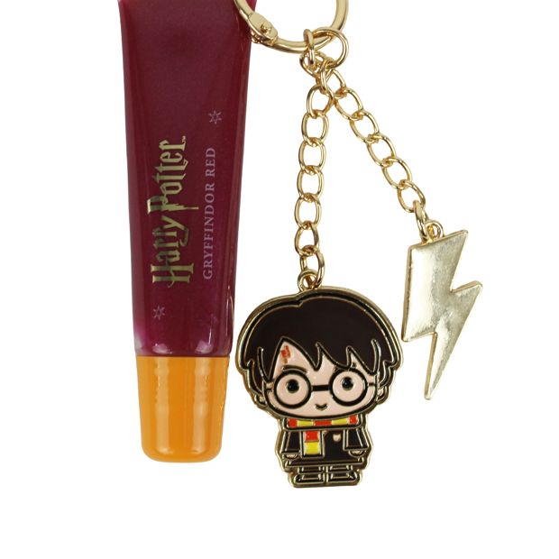 Harry Potter Lip Gloss and Keyring Set - Cherry