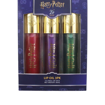 Harry Potter 3 Pack Lip Oil - Cherry, Grape and Green Apple Scented
