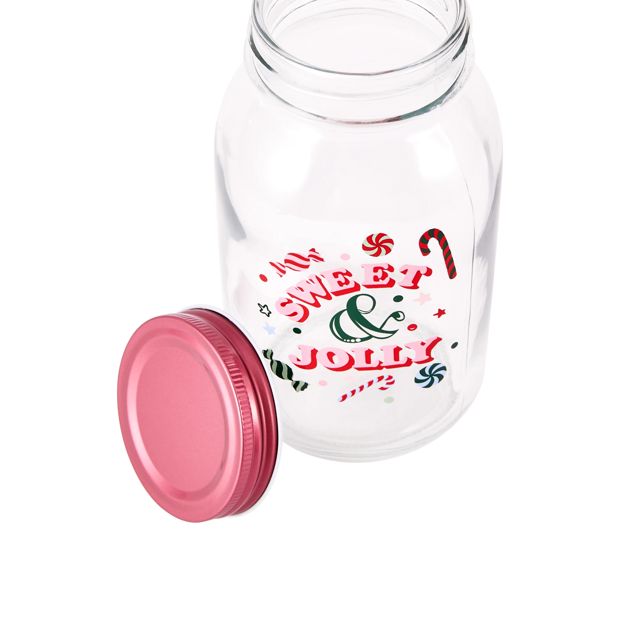 Anko 3 Pack 800ml Bow Jars