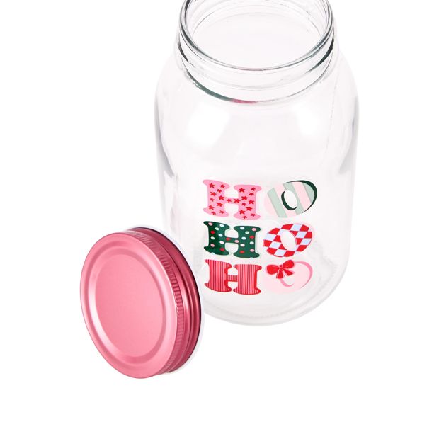 Anko 3 Pack 800ml Bow Jars