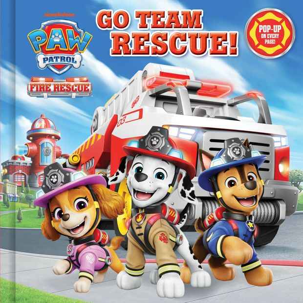 PAW Patrol Fire Rescue: Go Team Rescue! - Book