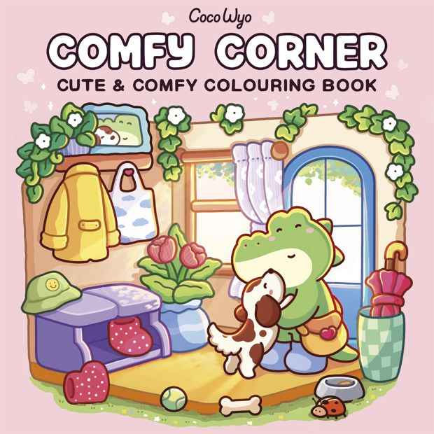 Comfy Corner: Cute and Comfy Colouring Book