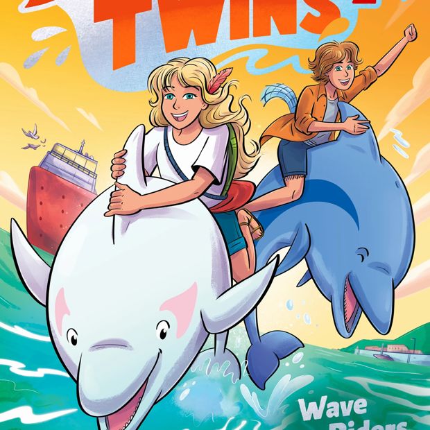 Wave Riders: Dolphin Twins by Anh Do - Book