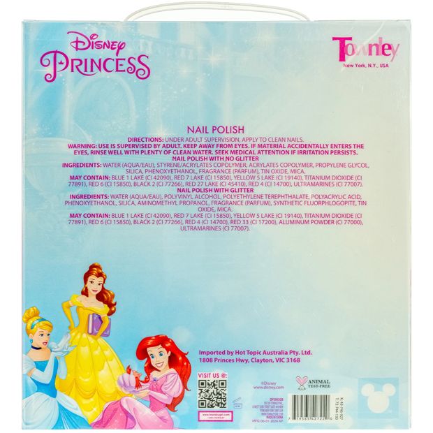 Disney Princess 18 Piece Nail Polish Set