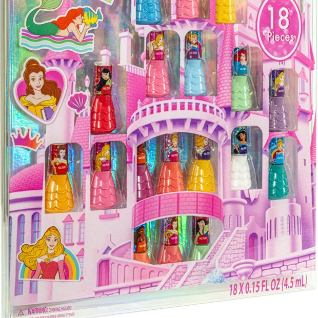 Disney Princess 18 Piece Nail Polish Set