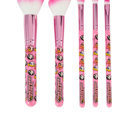 The Powerpuff Girls 5 Piece Makeup Brush Set