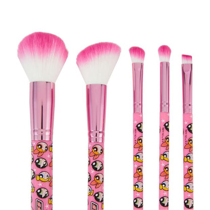 The Powerpuff Girls 5 Piece Makeup Brush Set