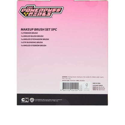 The Powerpuff Girls 5 Piece Makeup Brush Set
