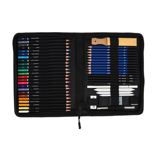 Anko 48 Pack Sketching and Colouring Set