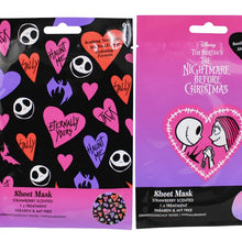 Disney Tim Burton’s The Nightmare Before Christmas Face Sheet Mask Duo - Strawberry Scented