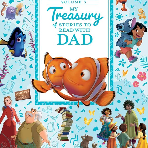 Disney: My Treasury of Stories to Read with Dad Volume 3 - Book