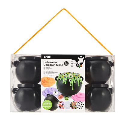 Anko 15 Piece Halloween Cauldron Slime Kit