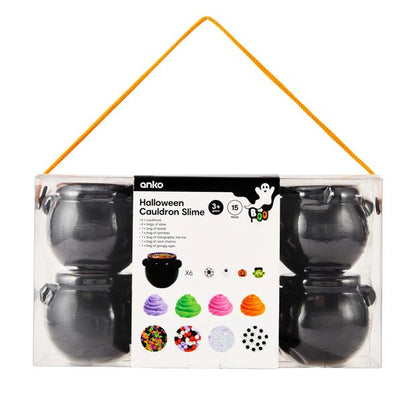Anko 15 Piece Halloween Cauldron Slime Kit