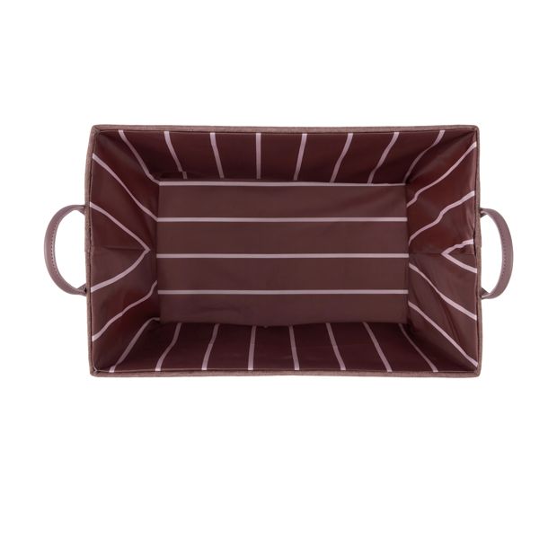 Anko Tapered Chenille Basket - Burgundy