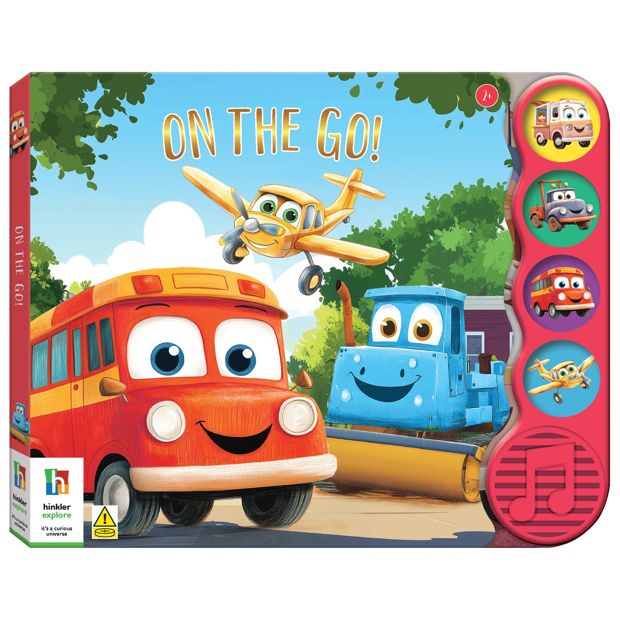 On the Go Vehicles: Sound Book
