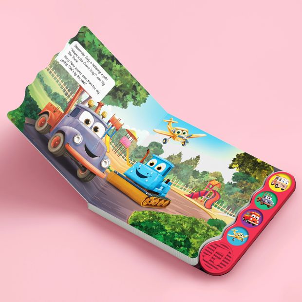 On the Go Vehicles: Sound Book