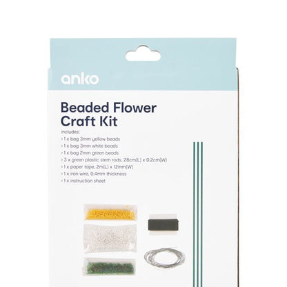 Anko Beaded Flower Craft Kit