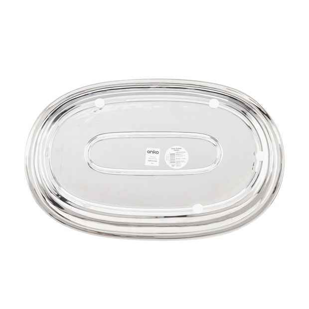 Anko Chrome Bubble Platter
