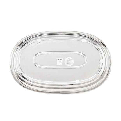 Anko Chrome Bubble Platter
