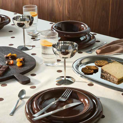 Anko Chrome Bubble Platter