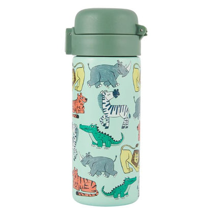 Anko 400ml Double Wall Insulated Cylinder Bottle - Animal
