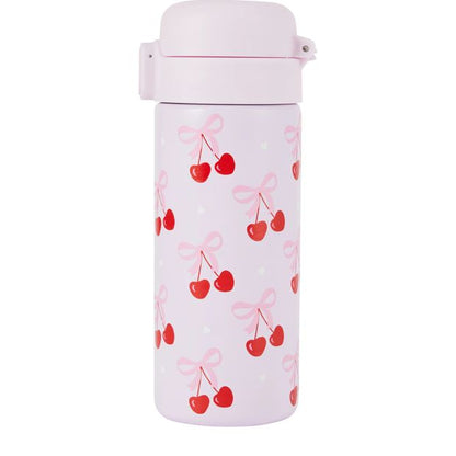 Anko 400ml Double Wall Insulated Cylinder Bottle - Cherry