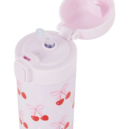 Anko 400ml Double Wall Insulated Cylinder Bottle - Cherry