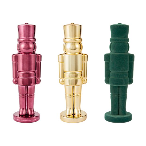 Anko Flocked Nutcracker - Assorted