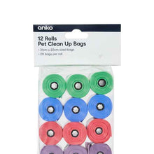 Anko 12 Pack Pet Clean Up Bag Rolls