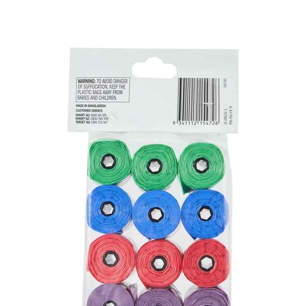 Anko 12 Pack Pet Clean Up Bag Rolls