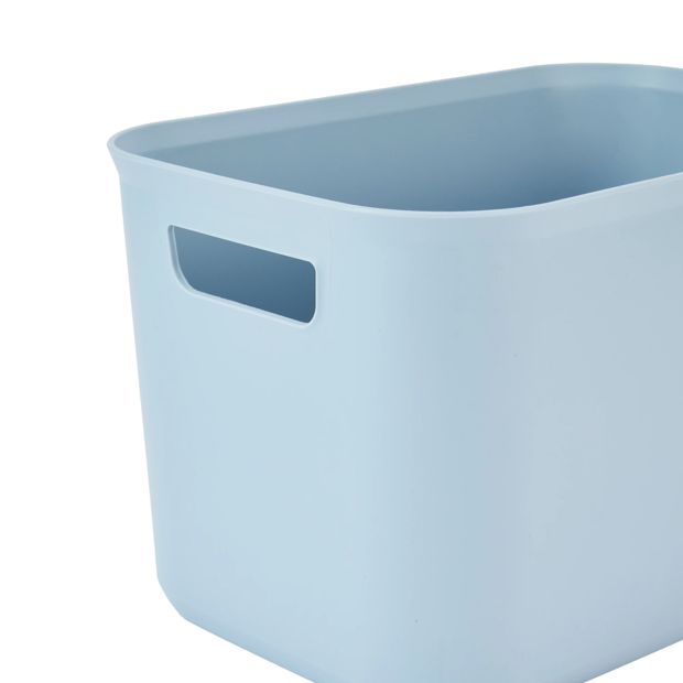 Anko 3 Pack 5.8L Utile Tubs - Blue