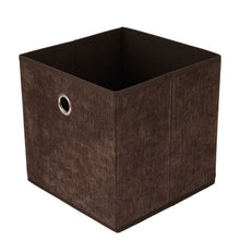 Anko Collapsible Storage Cube - Chocolate