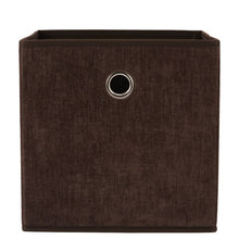 Anko Collapsible Storage Cube - Chocolate