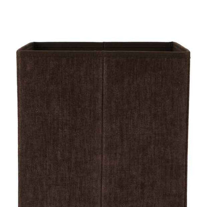 Anko Collapsible Storage Cube - Chocolate
