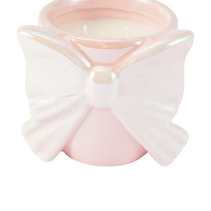 Anko Pink Bow Candle