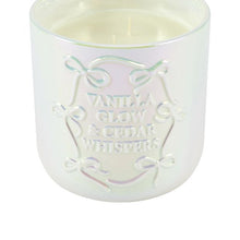 Anko Iridescent Bow Embossed Candle