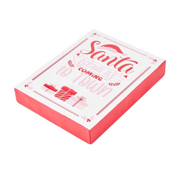 Anko Santa Is Coming Sign