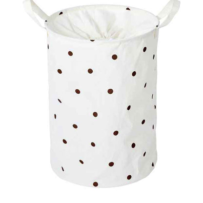 Anko Polka Dot Pop Up Laundry Hamper - Beige