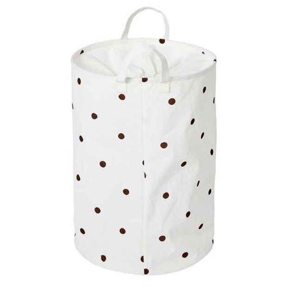 Anko Polka Dot Pop Up Laundry Hamper - Beige