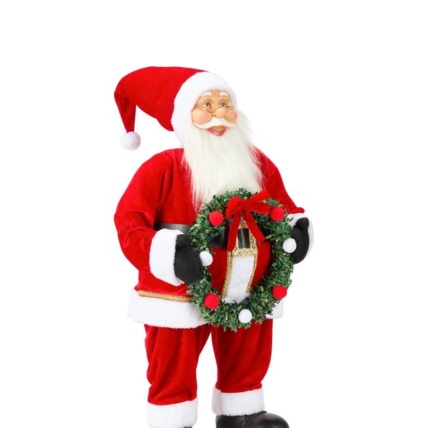 Anko 80cm Light Up Traditional Santa
